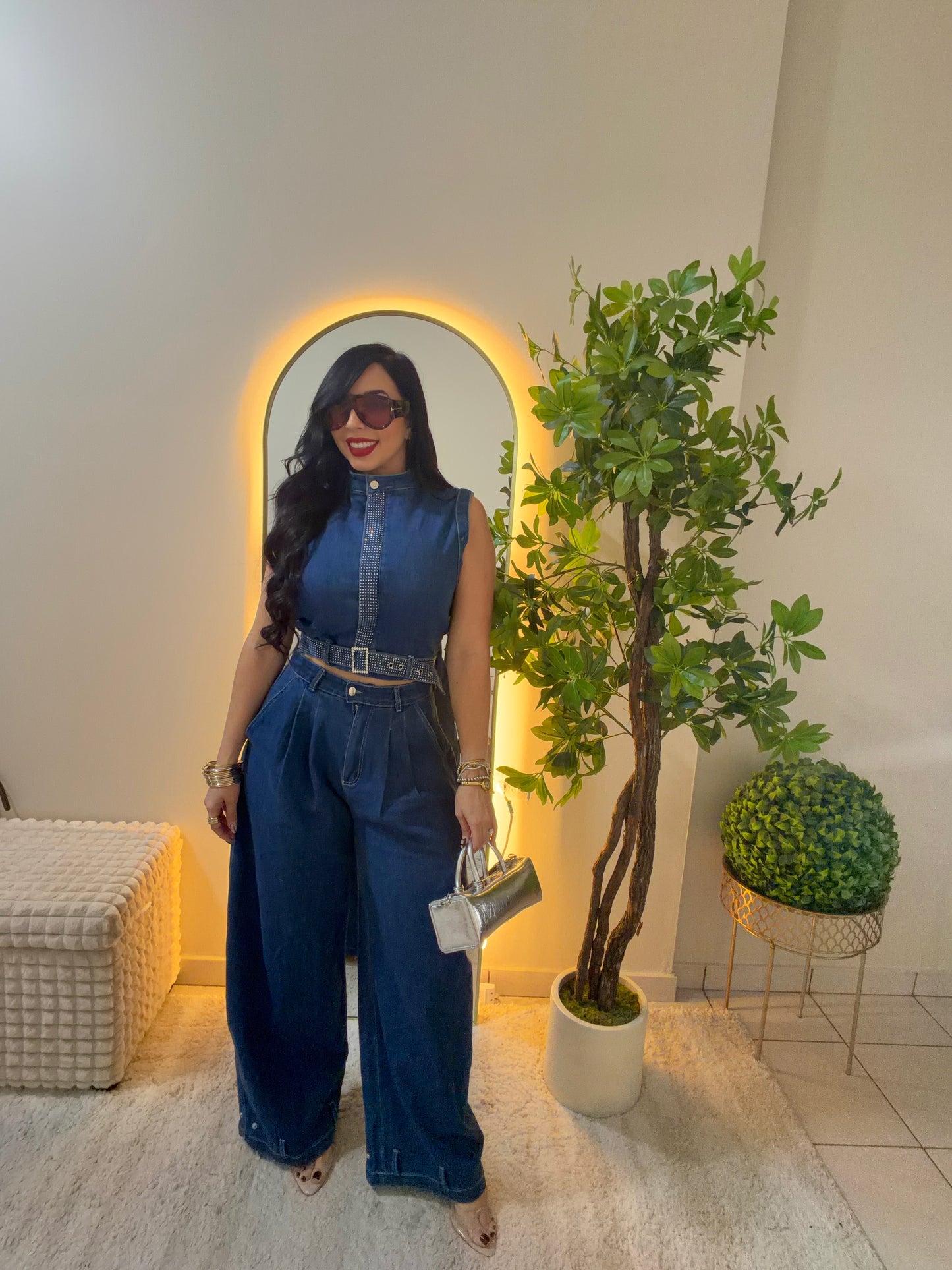 Restock Perfect Glam Denim Set