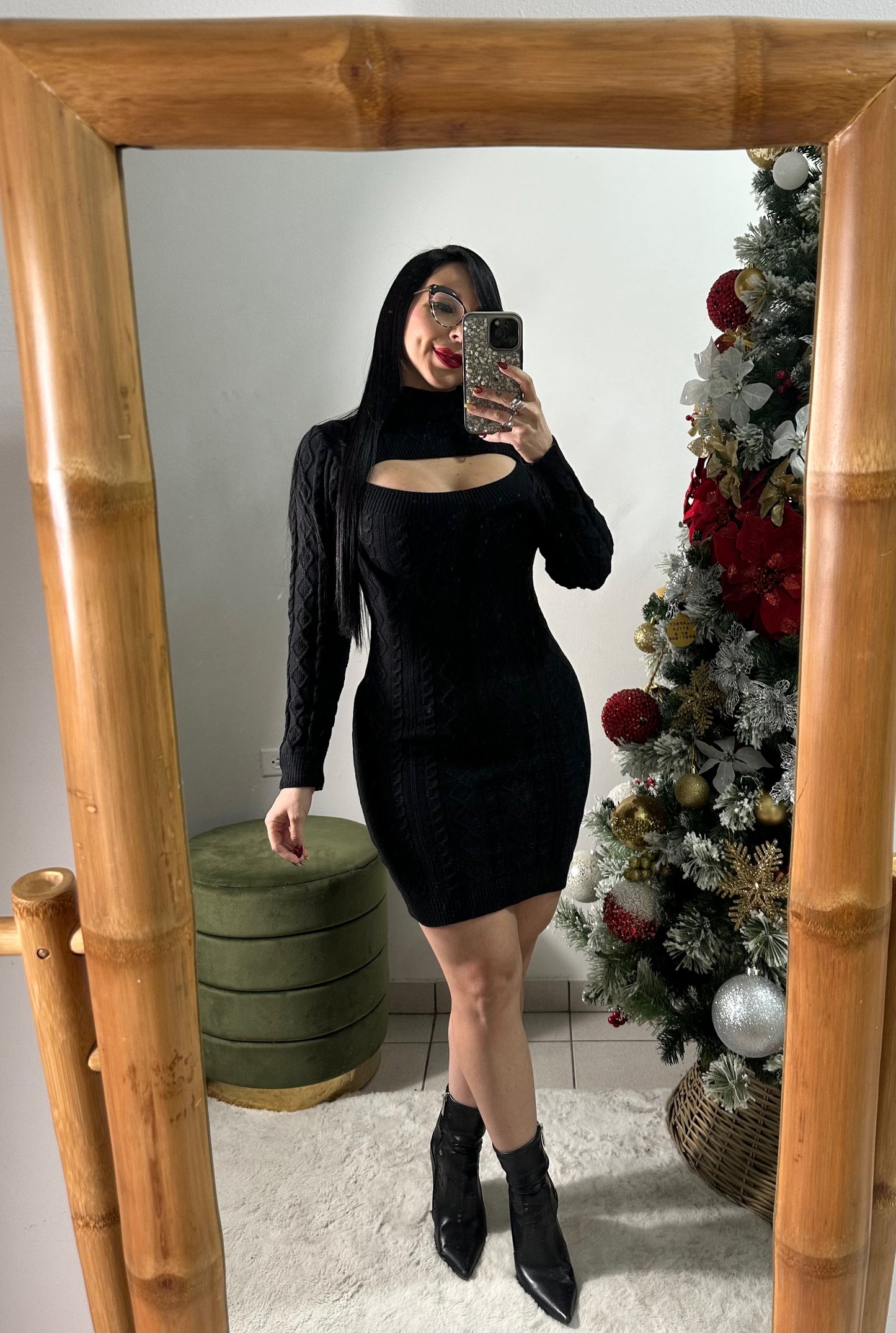 Sweater Black Dress