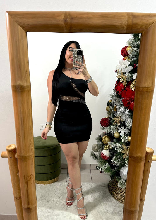 Black party dress