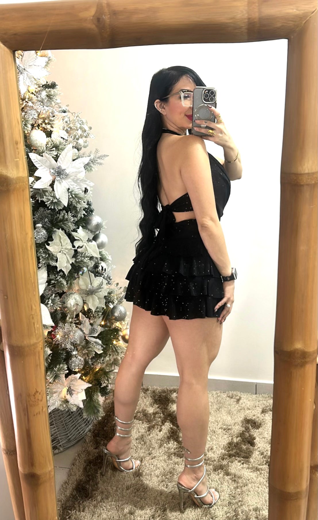 Black Romper Dress