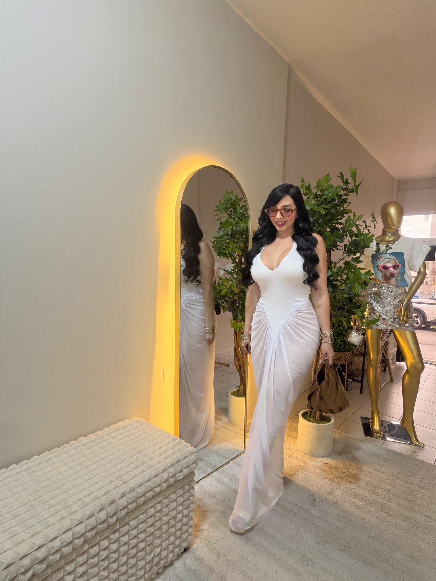 Vacation White Maxi Dress