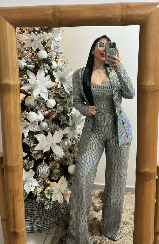 3 pieces Elegant Silver Set