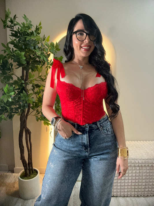 Pretty Red Corset